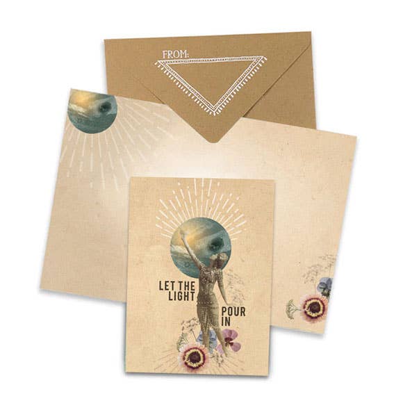 Mini Greeting Card, Pour In