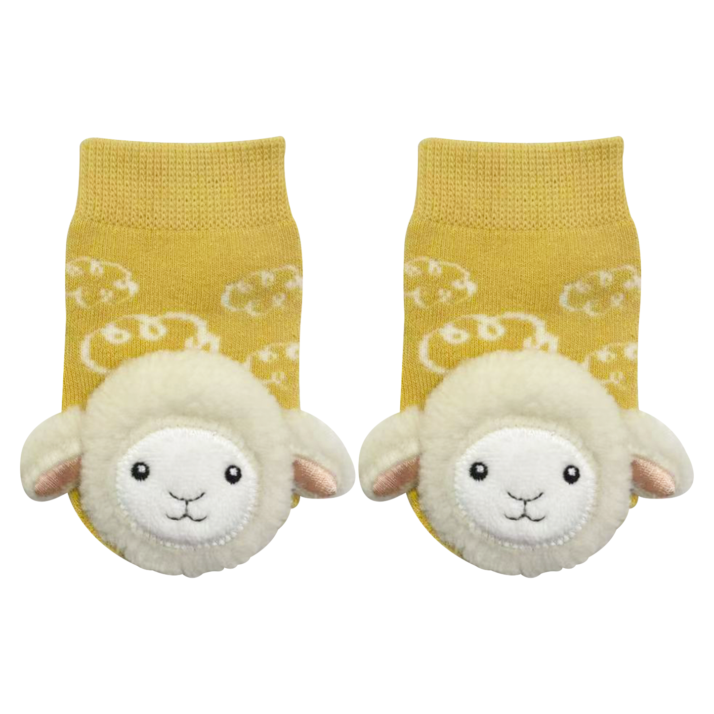 Woolly Sheep Lamb Boogie Toes Rattle Socks
