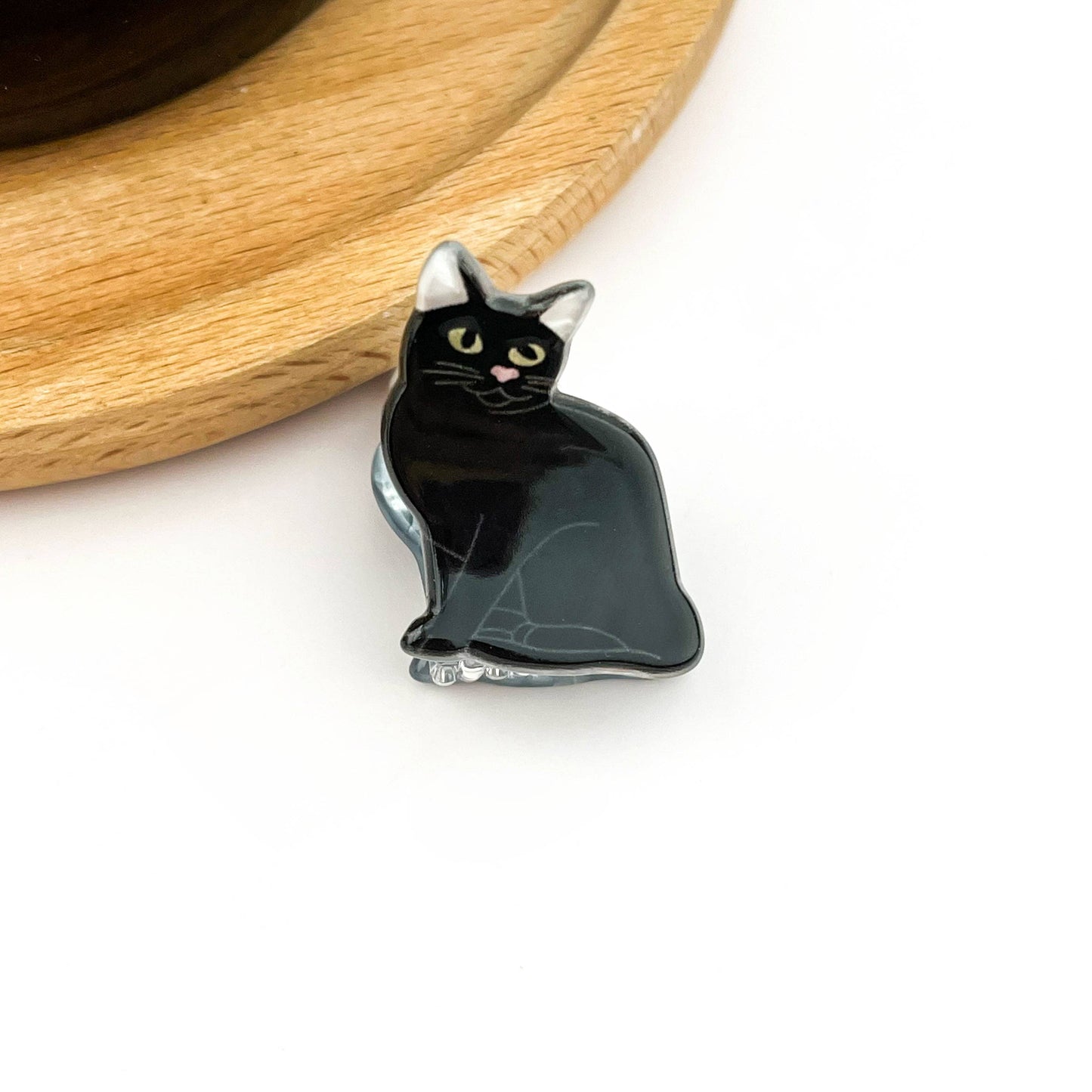 Mini Cat Hair Claw Clip