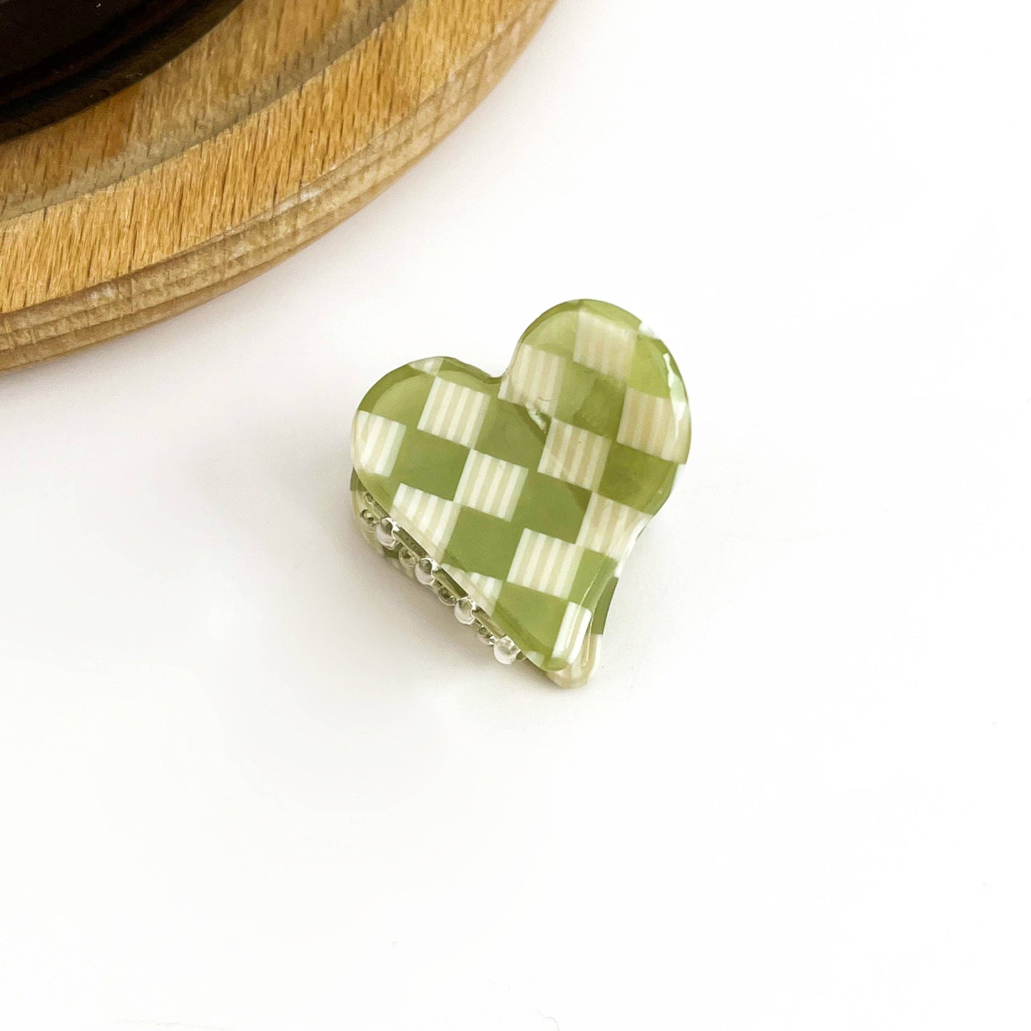 Mini Heart Hair Claw Clip, Valentine's Day Accessory