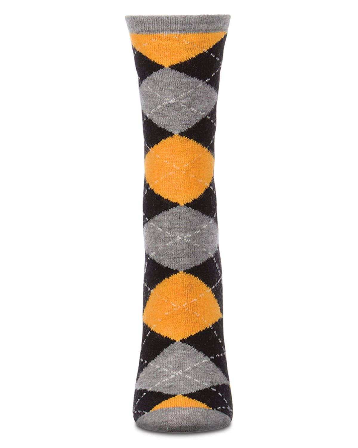 Argyle Cashmere Crew