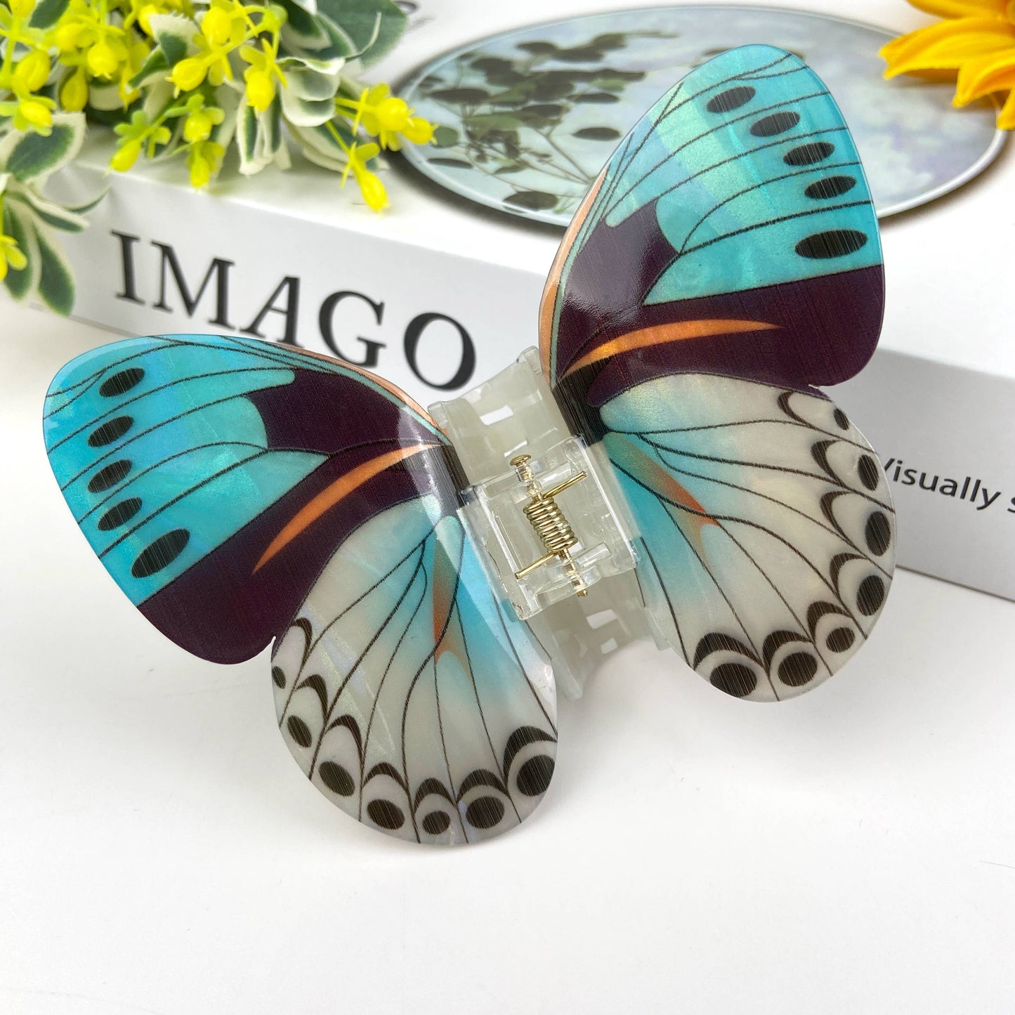 Colorful Butterfly Hair Clips