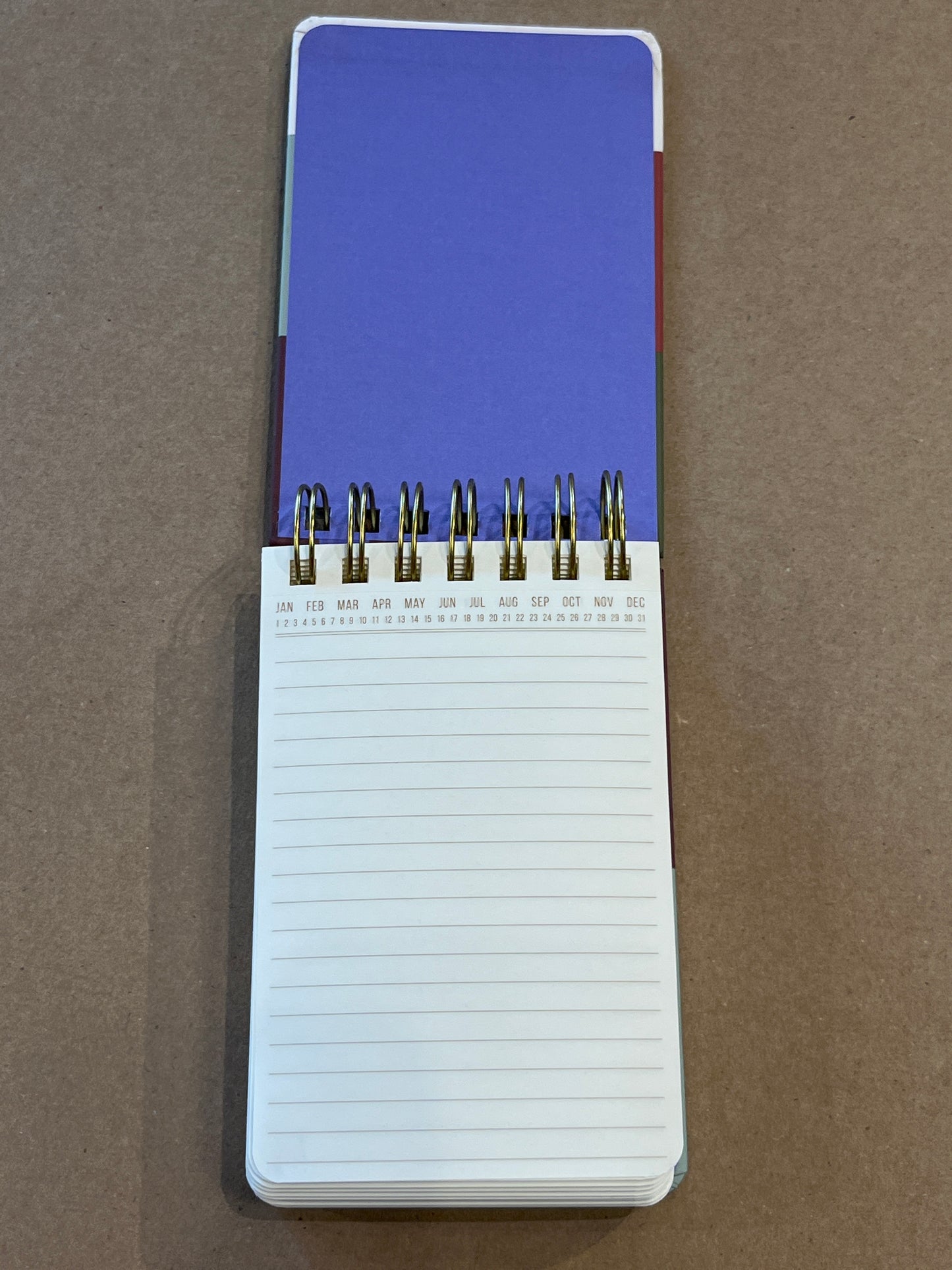 Chunky Striped Notepad
