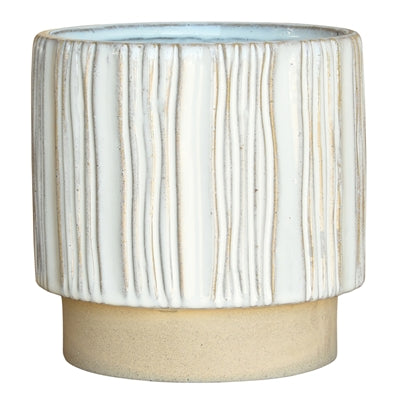 Vertical Striped Cachepot