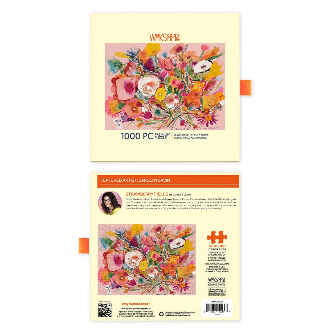 Strawberry Fields 1000 Piece Puzzle