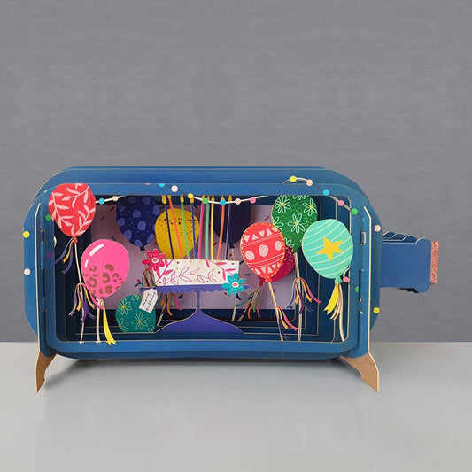 Birthday Message in a Bottle Card