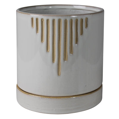 Triangle Vertical Stripe Planter