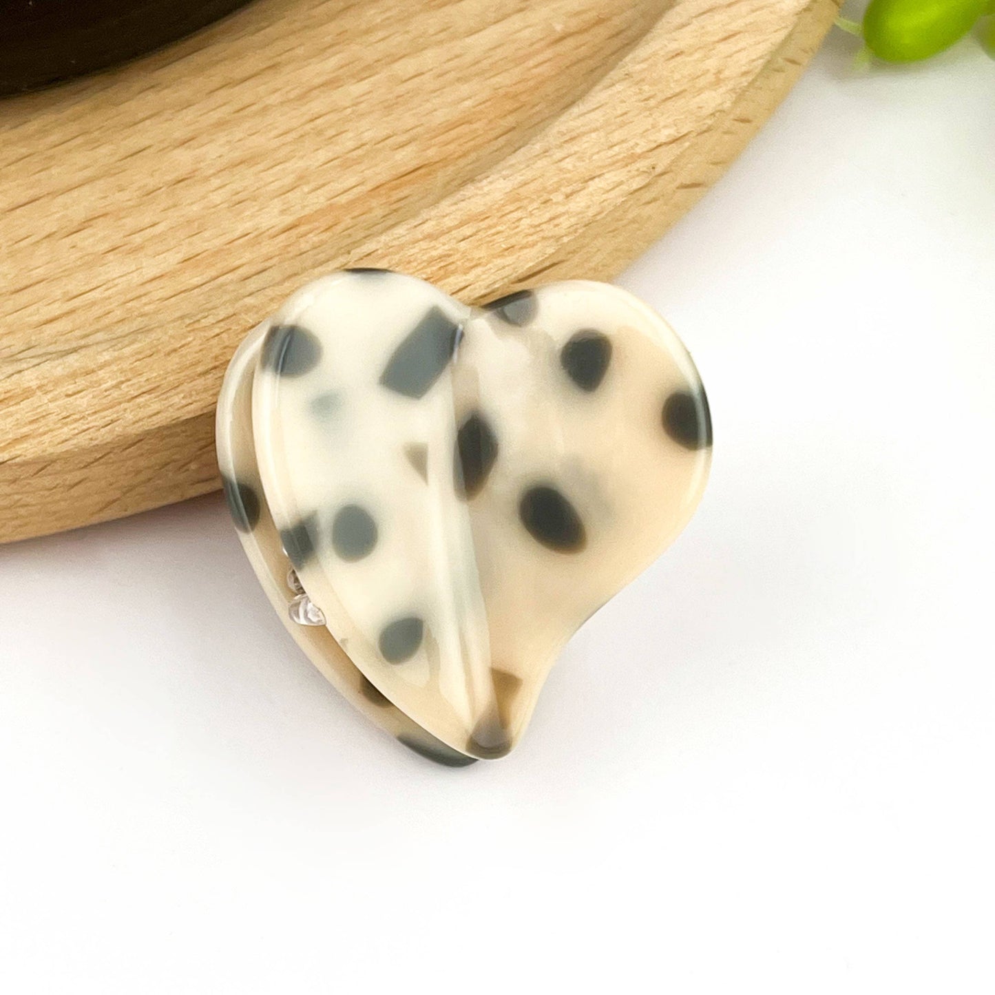 Cute Mini Heart Acetate Claw Clip, Valentine's Day Hair Clip
