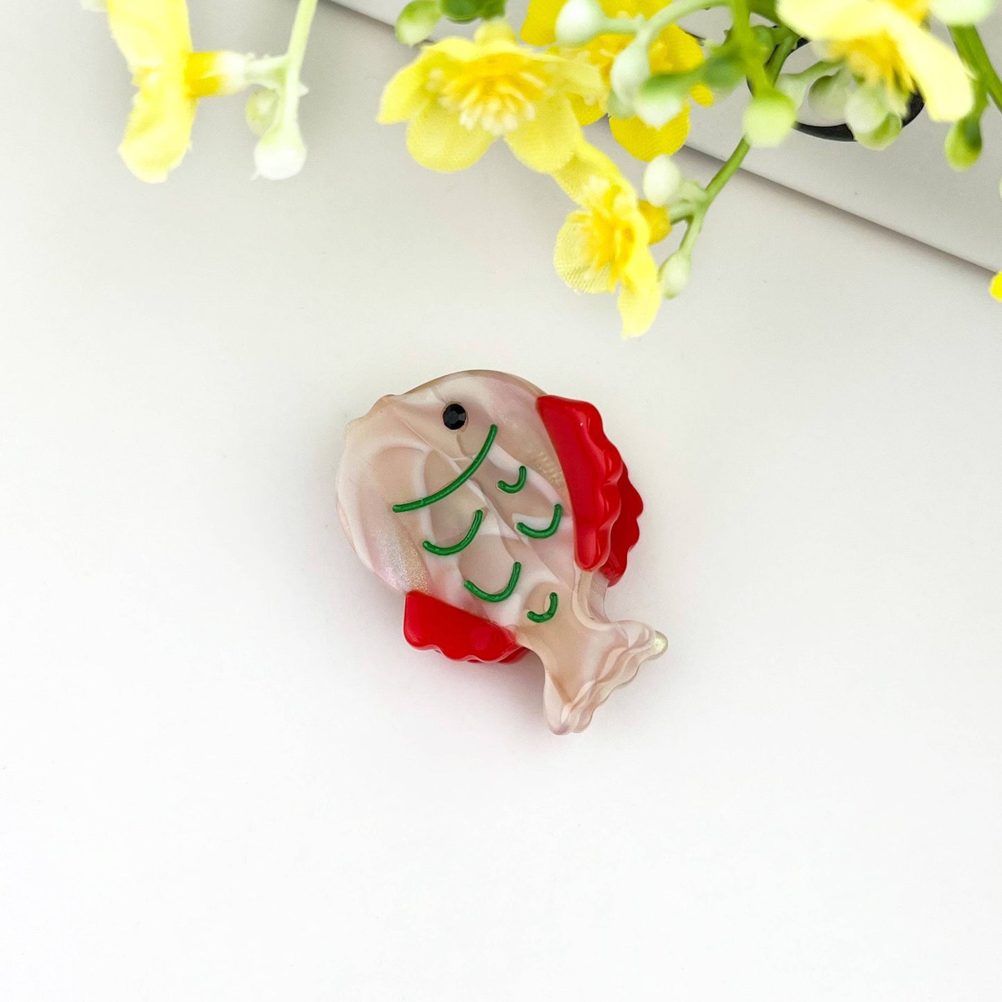 Ocean Fish/Whale Mini Claw Hair Clip