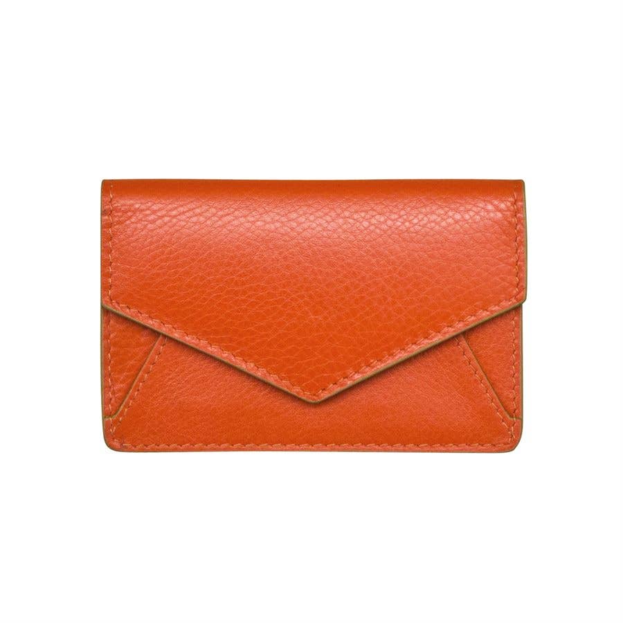 Leather Envelope Business Card Holder
