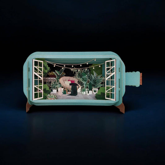 Garden Message in a Bottle Card