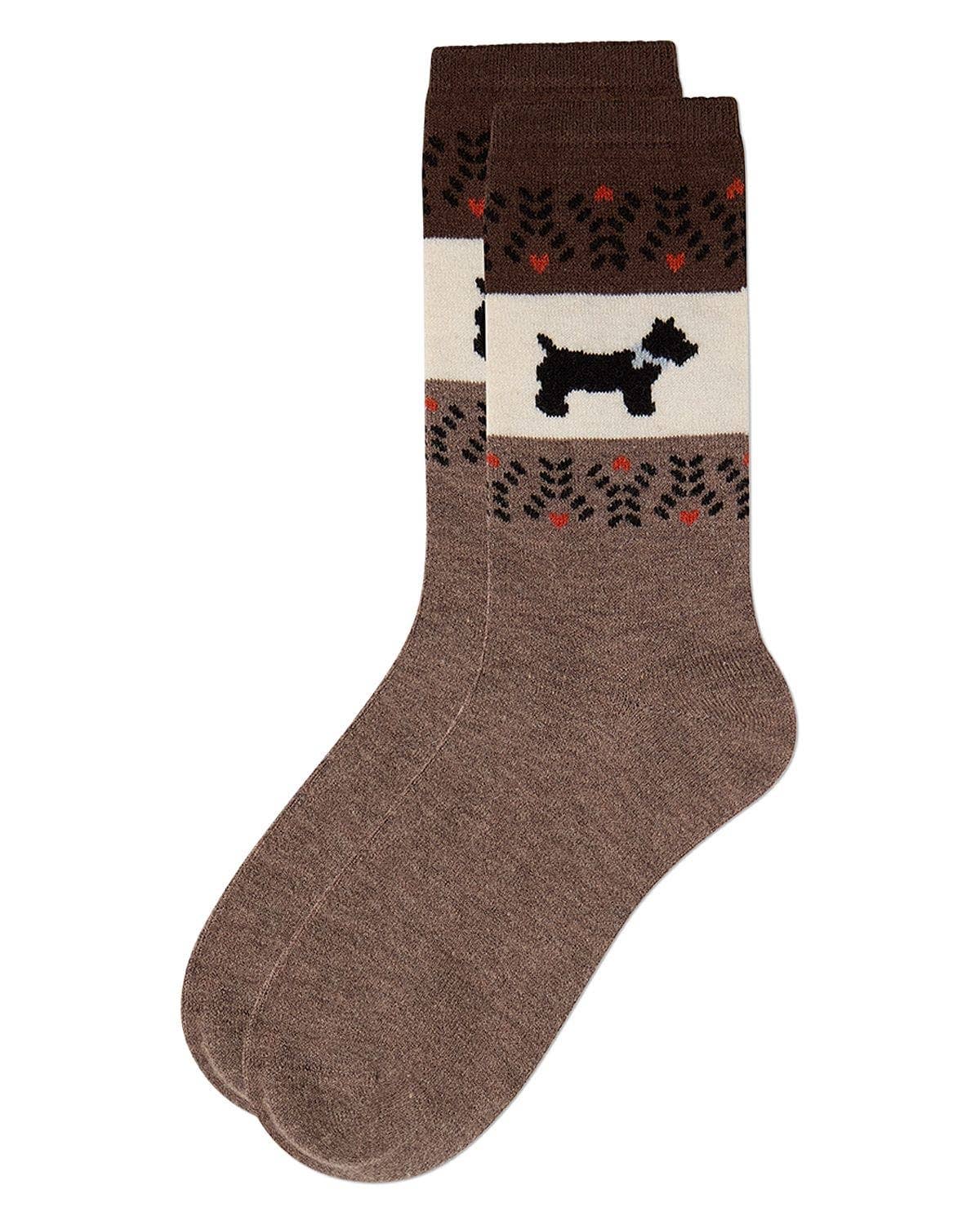 Scotty Fairisle Cashmere Crew