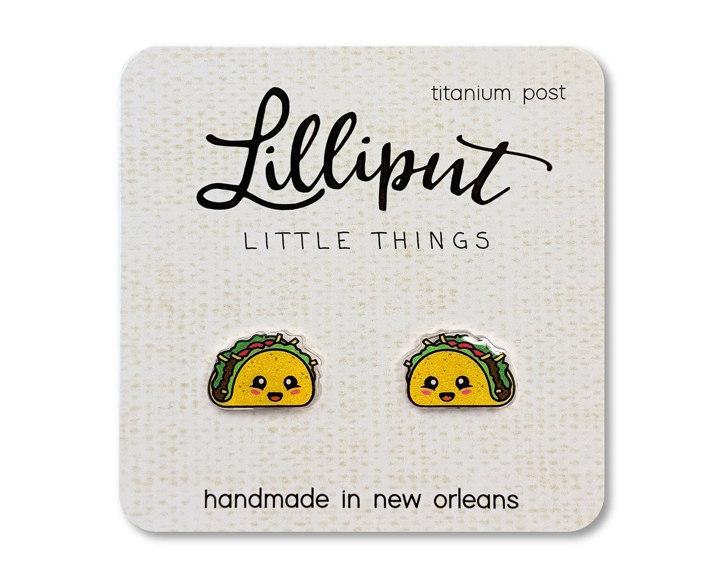Kawaii Taco Earrings