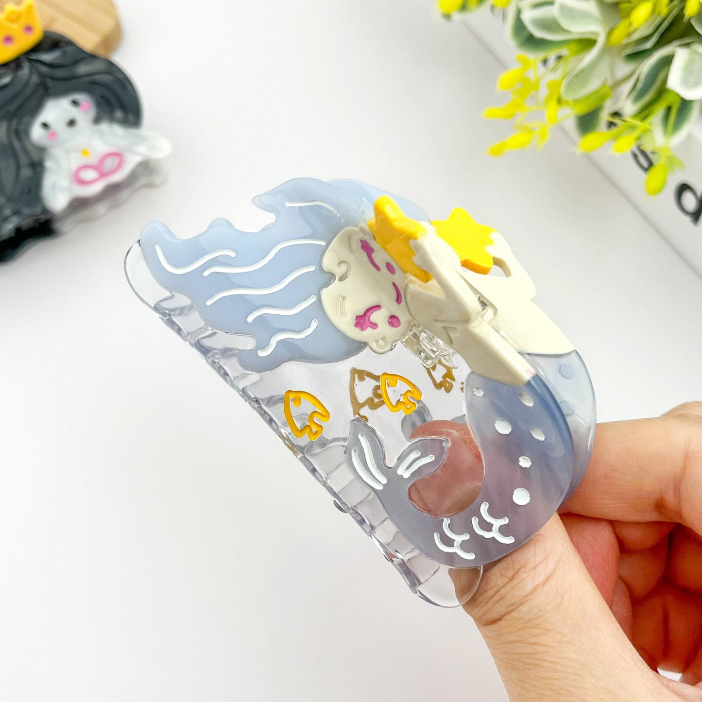 Mermaid Hair Claw Clip