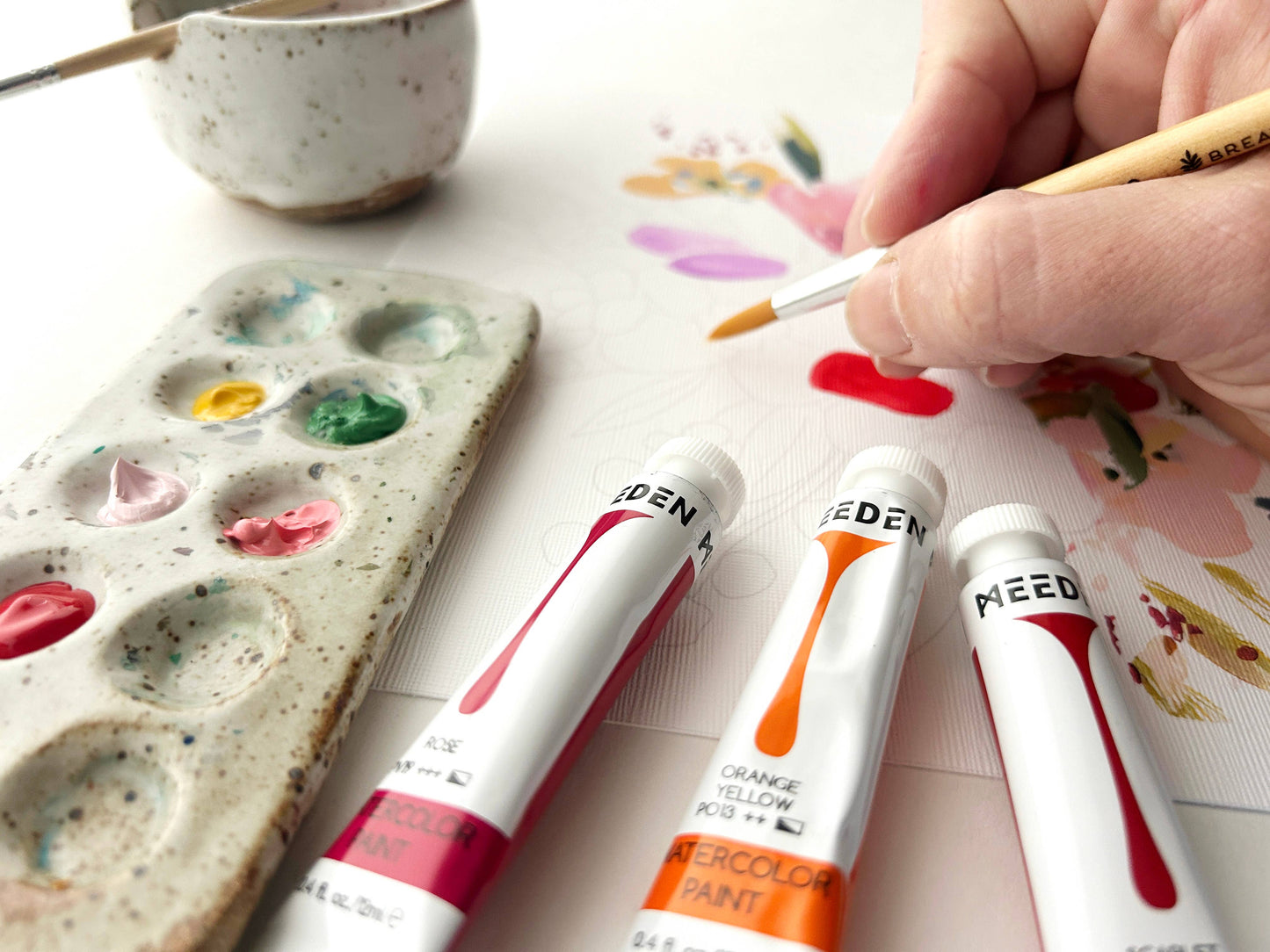 Watercolor Sketch Pad for Creatives- Premium Art Supplies