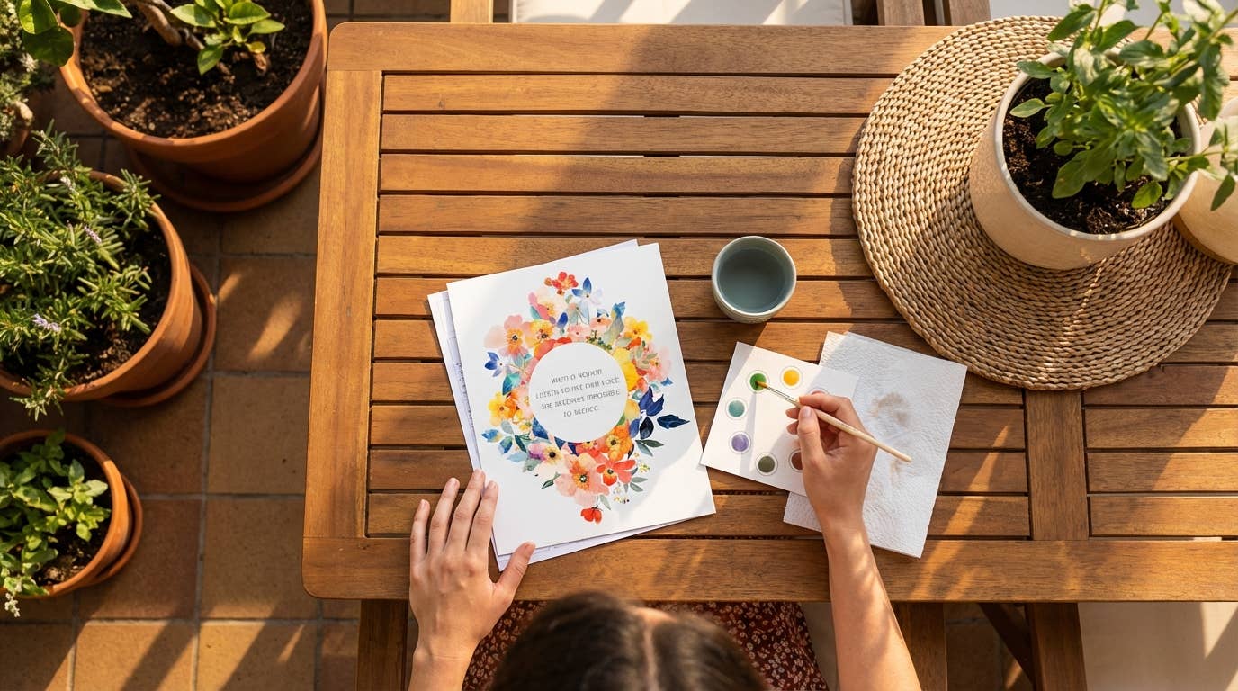 All-in-One Watercolor Paint Set- Her Own Voice