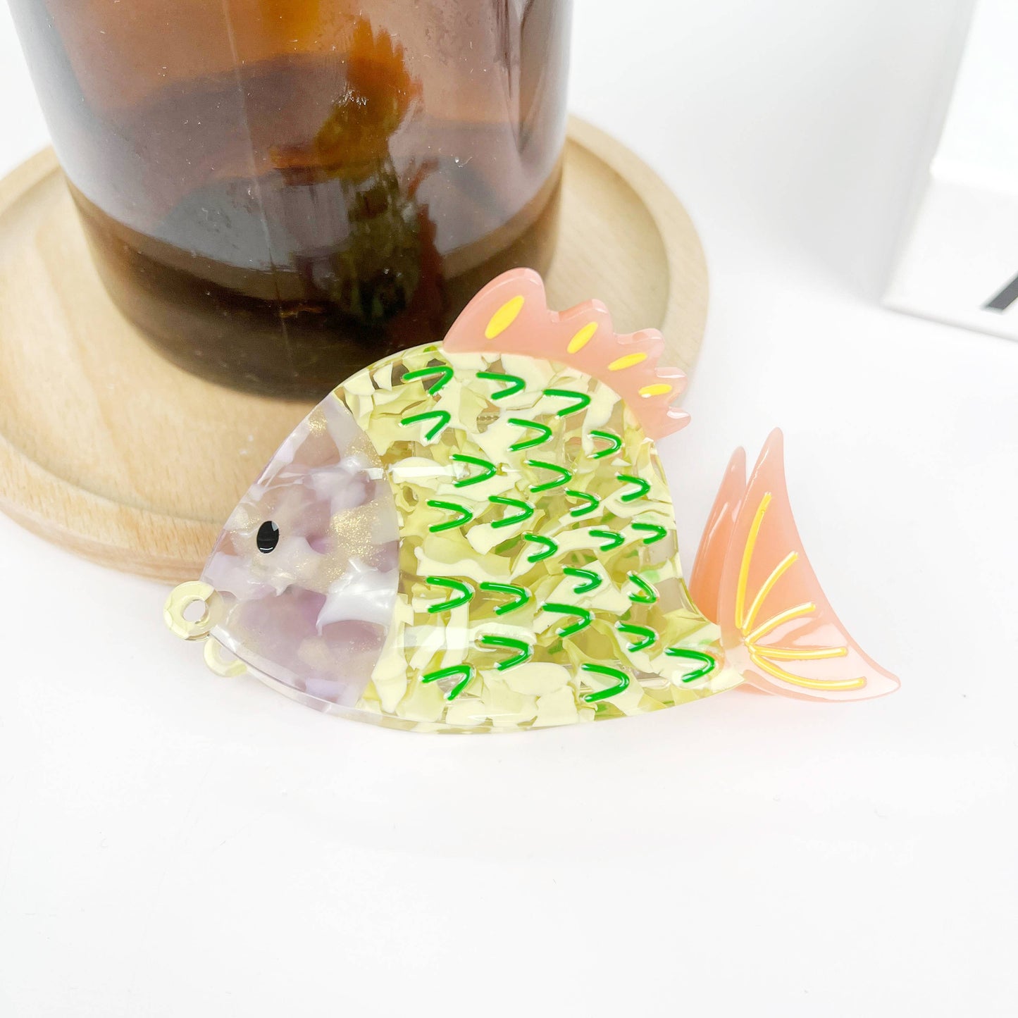 Cute Fish Acetate Hair Clip