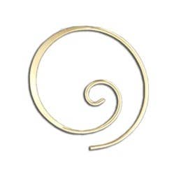Light Koru Earring