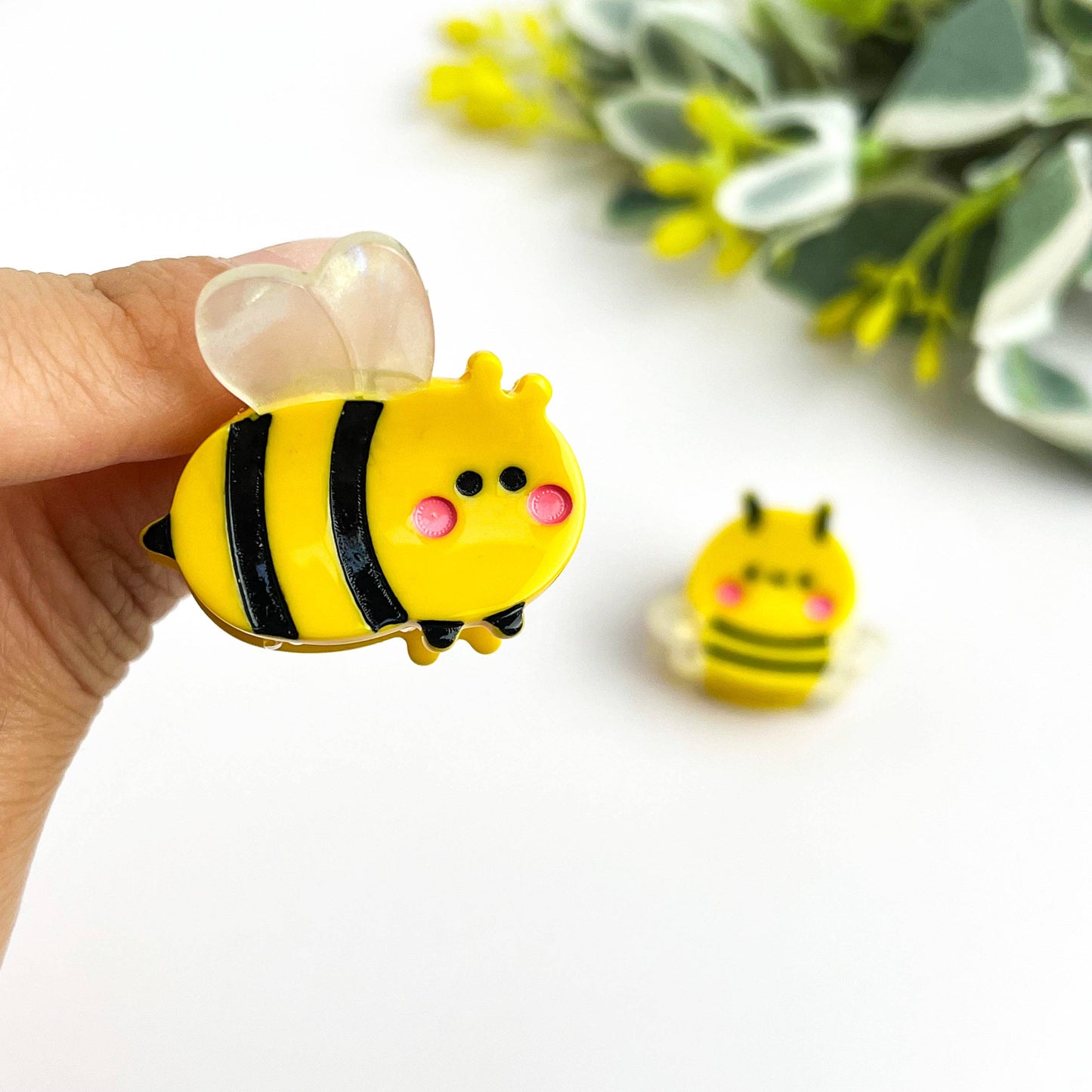 Mini Bee Hair Claw Clip, Insect Hair Clip