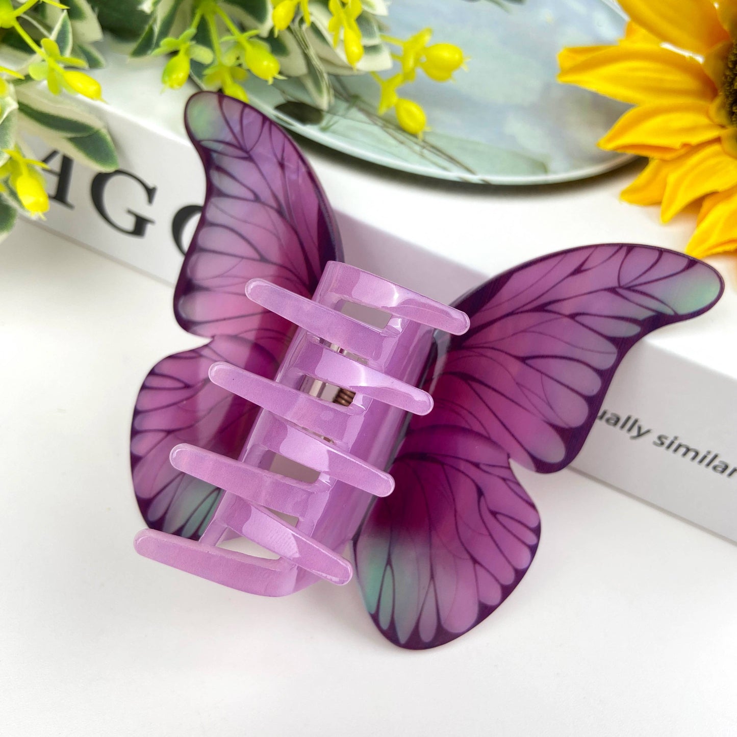 Colorful Butterfly Hair Clips
