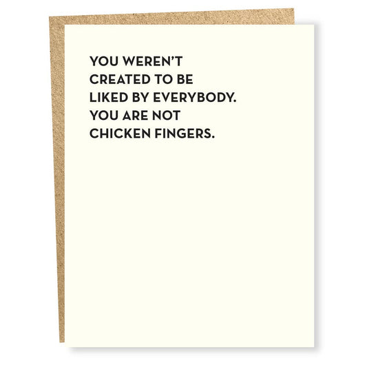 #897 Chicken Fingers Card