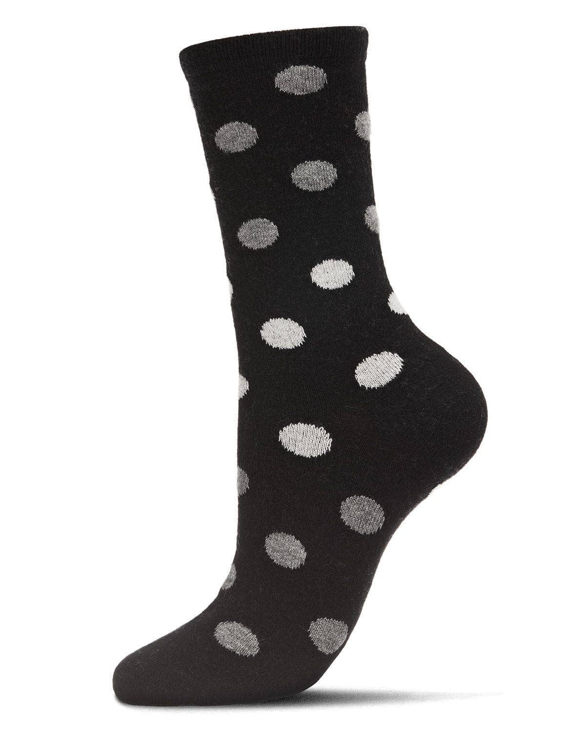 Multi Dot Cashmere Crew