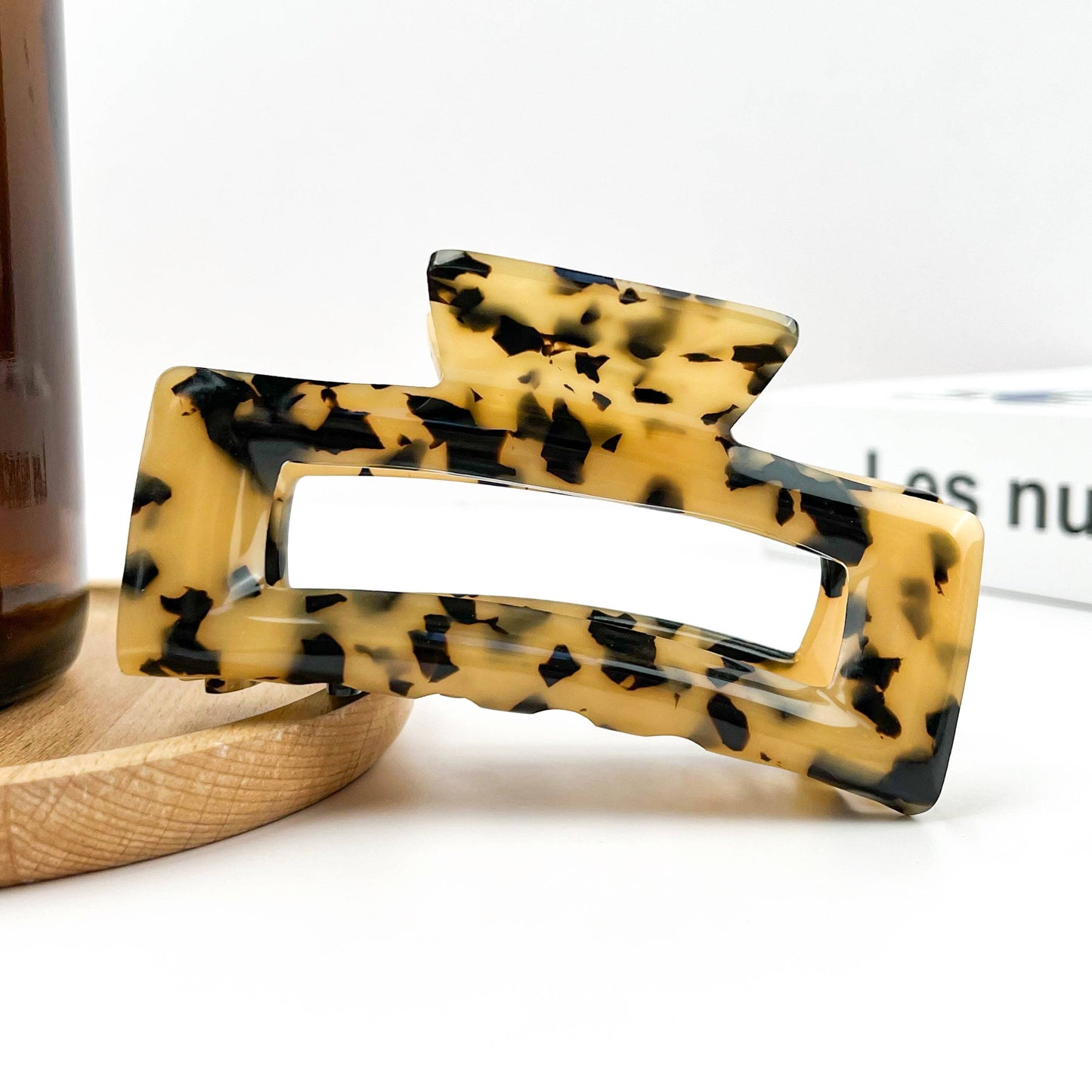 Rectangular Acetate Hair Claw