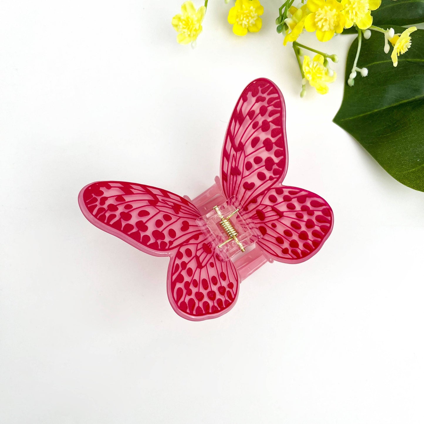 Colorful Butterfly Hair Claw Clip