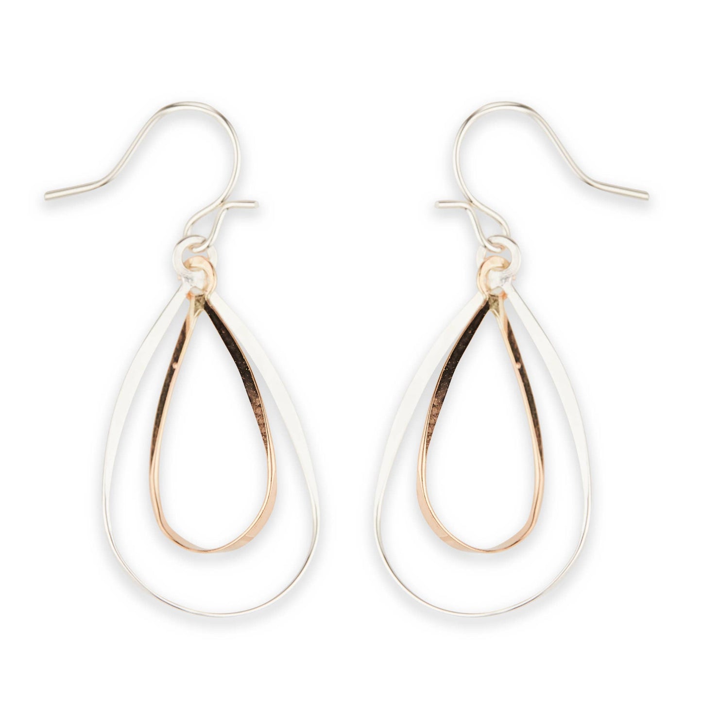 Ribbon Loop Dangle Earring