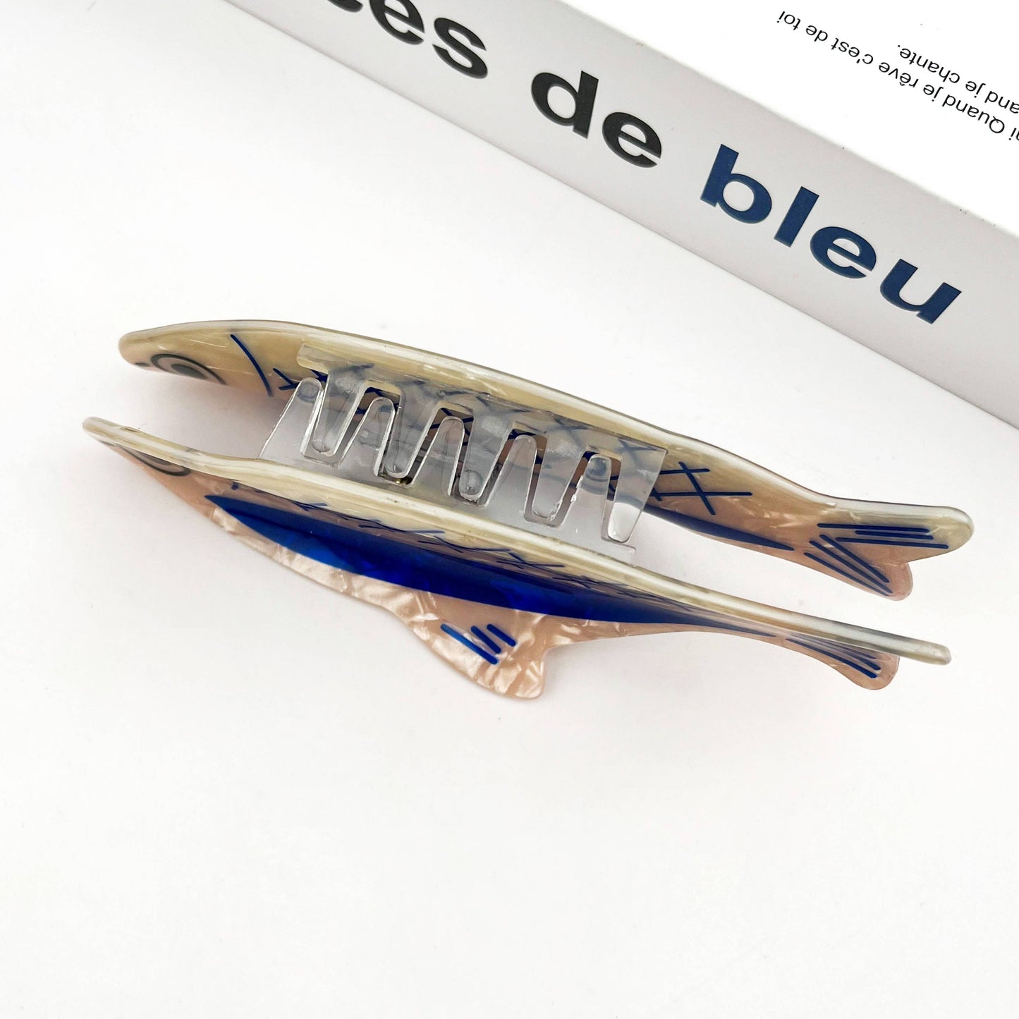 Sardine-Shaped Hair Claw Clip