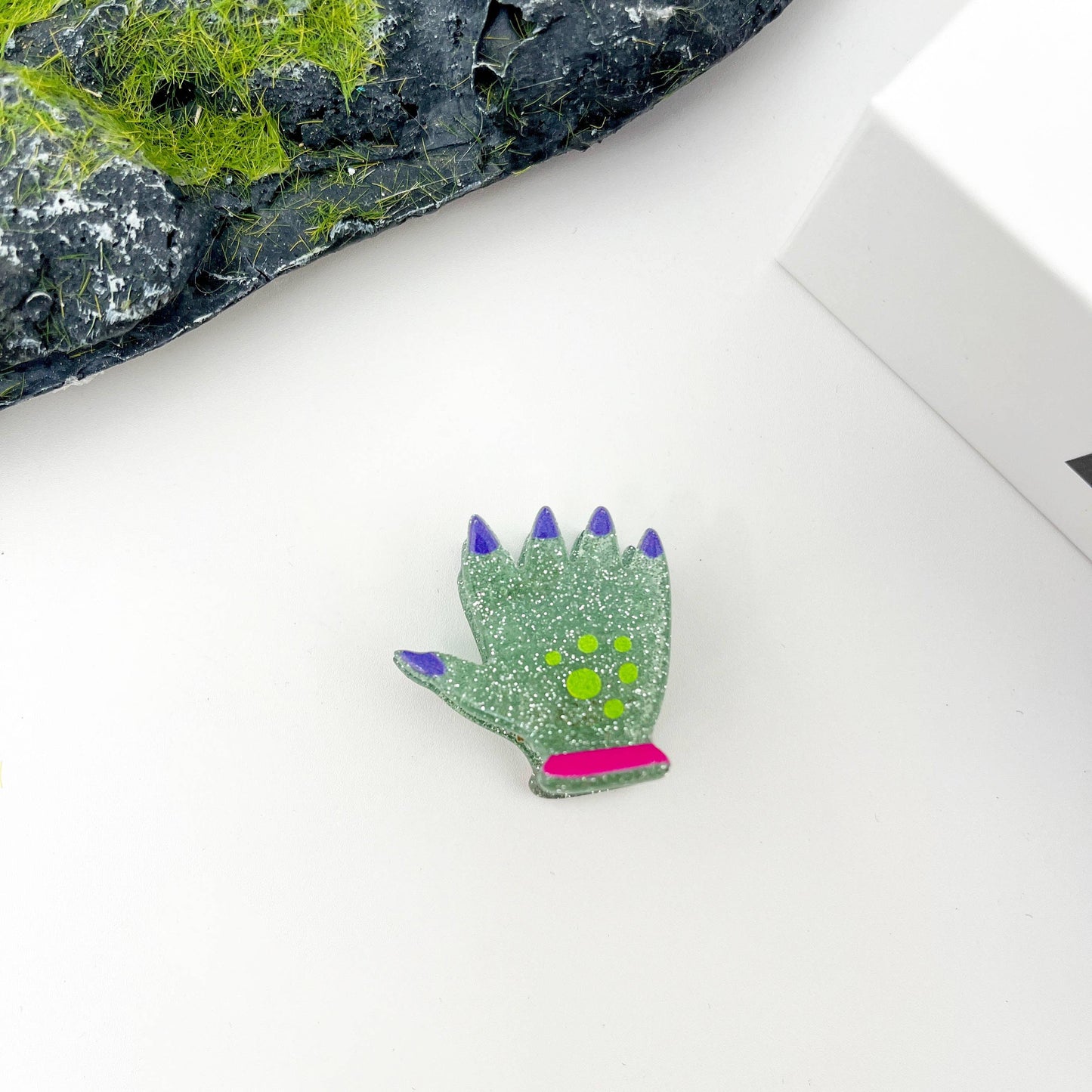Acetate Funny Claw Clip, Mini Hair Clip