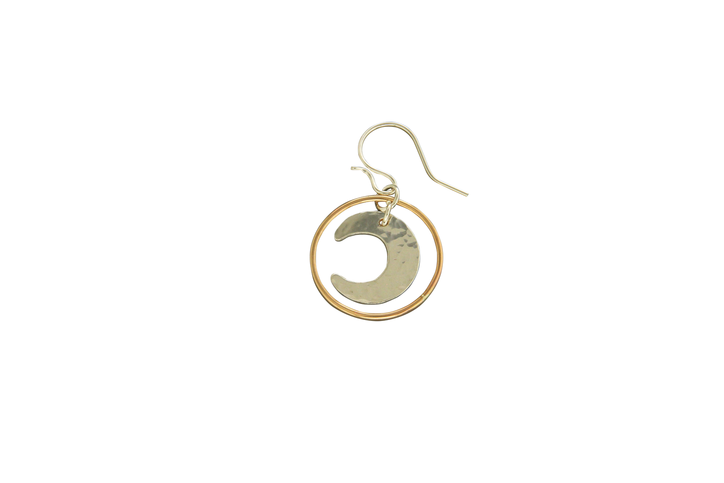 Floating Moon Earring