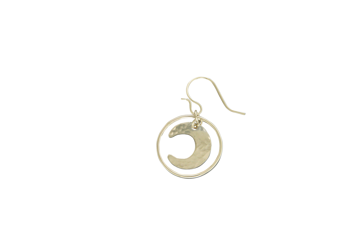 Floating Moon Earring