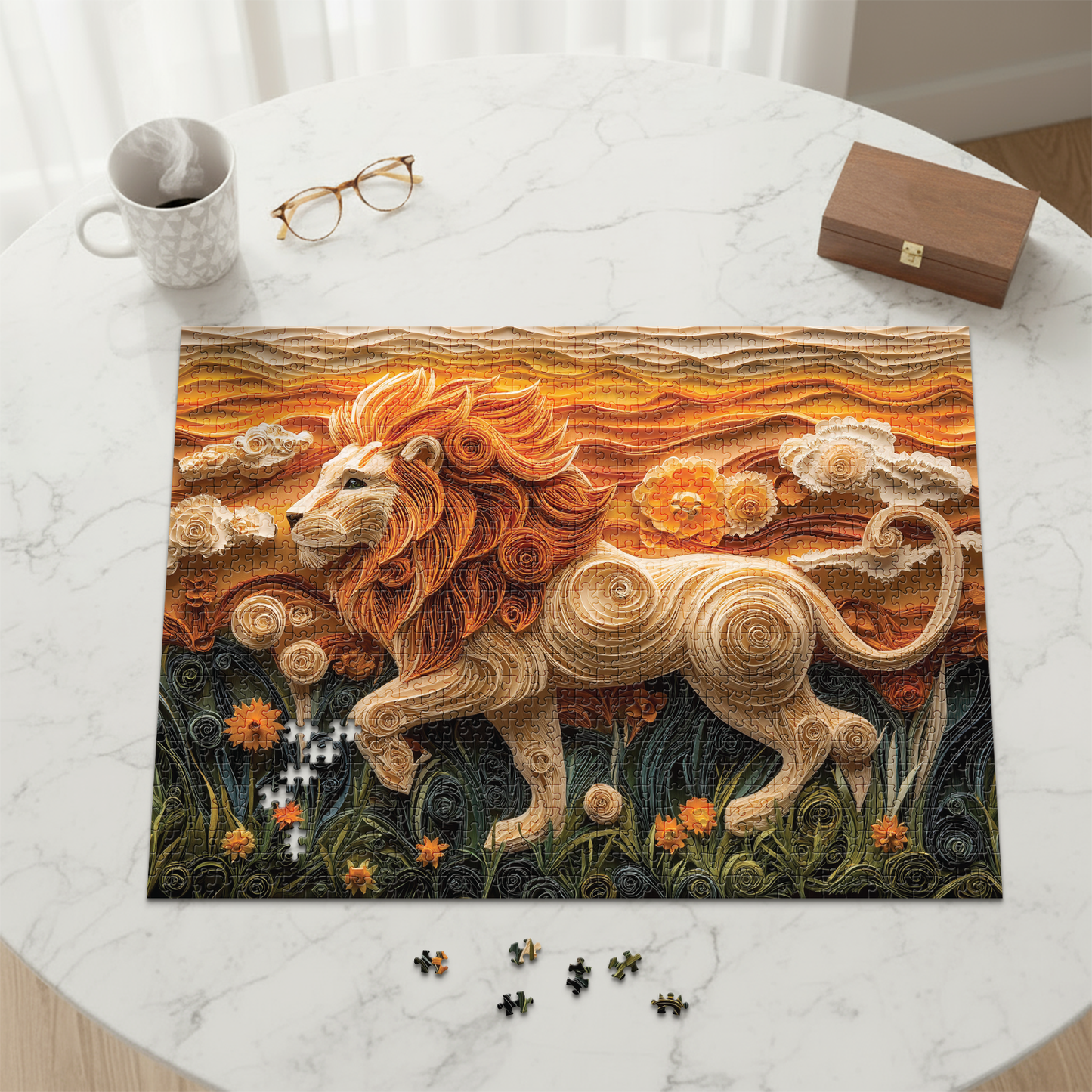 Golden Lion puzzle