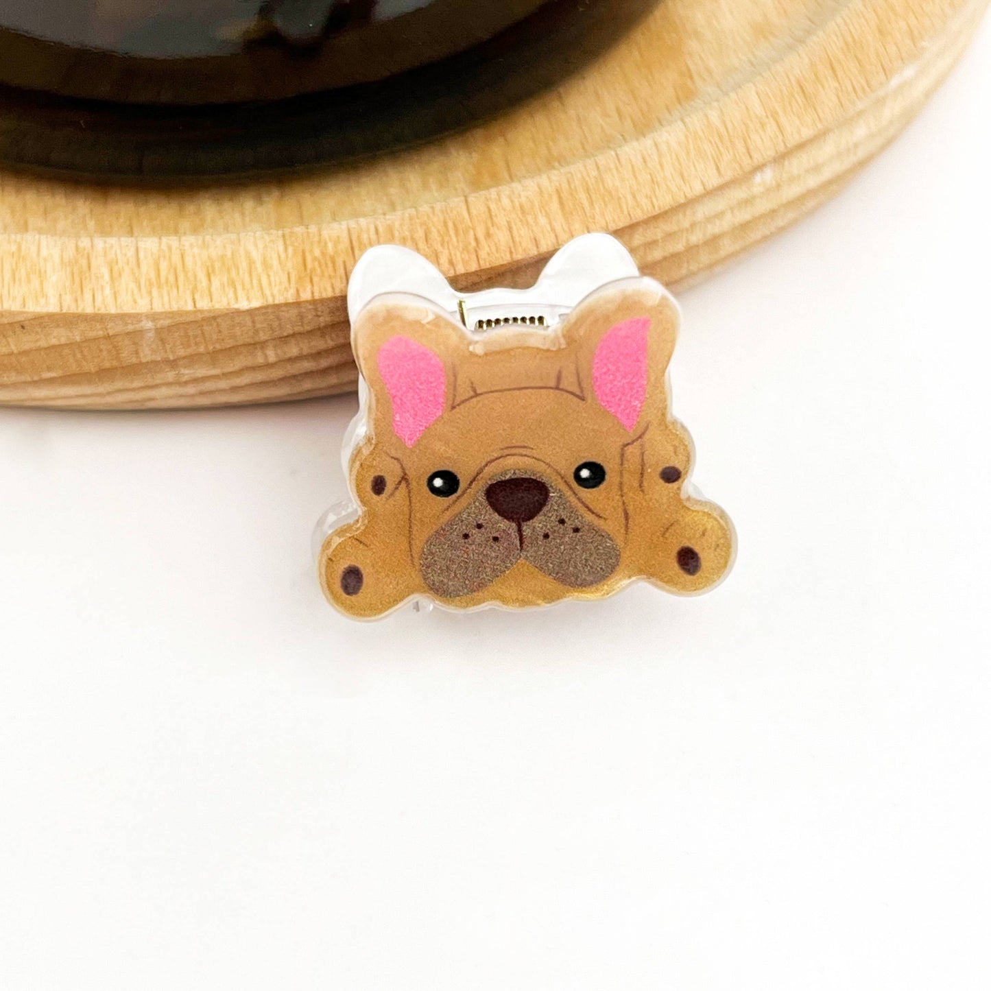 Mini Dog Series Hair Claw Clip