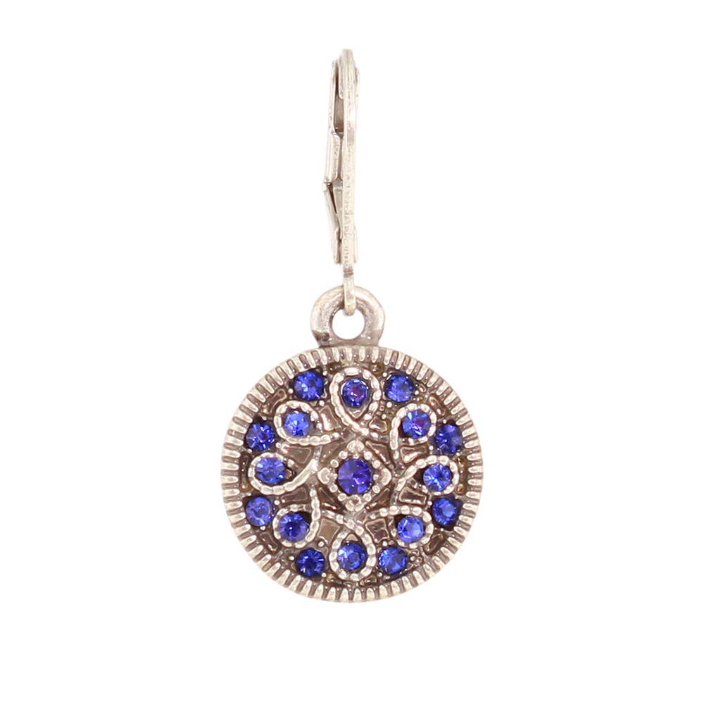 Antique Braided Crystal Earring