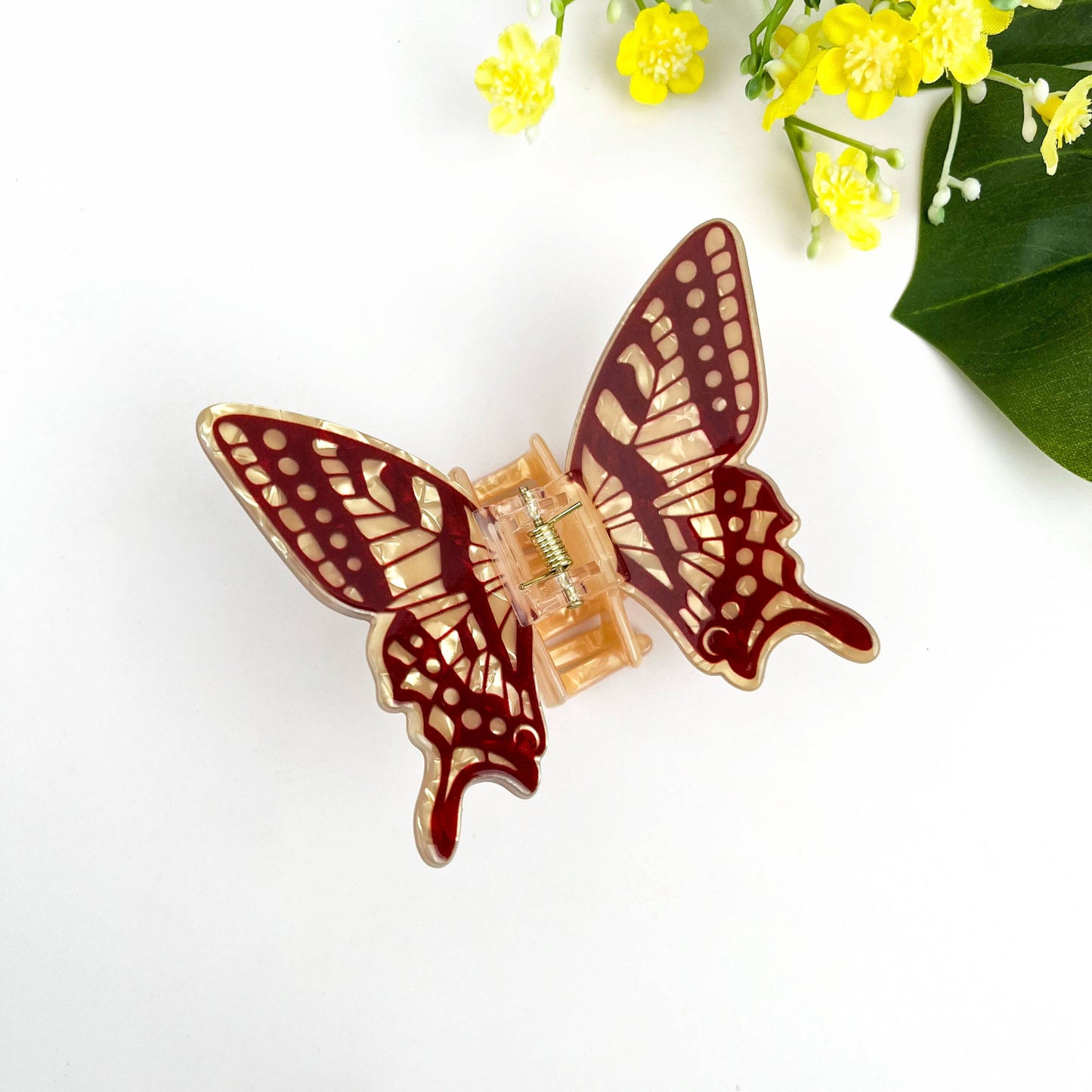 Colorful Butterfly Hair Claw Clip