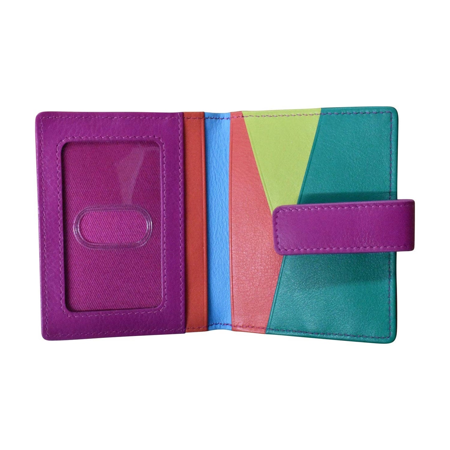 MINI ASYMMETRIC CARD WALLET WITH TAB