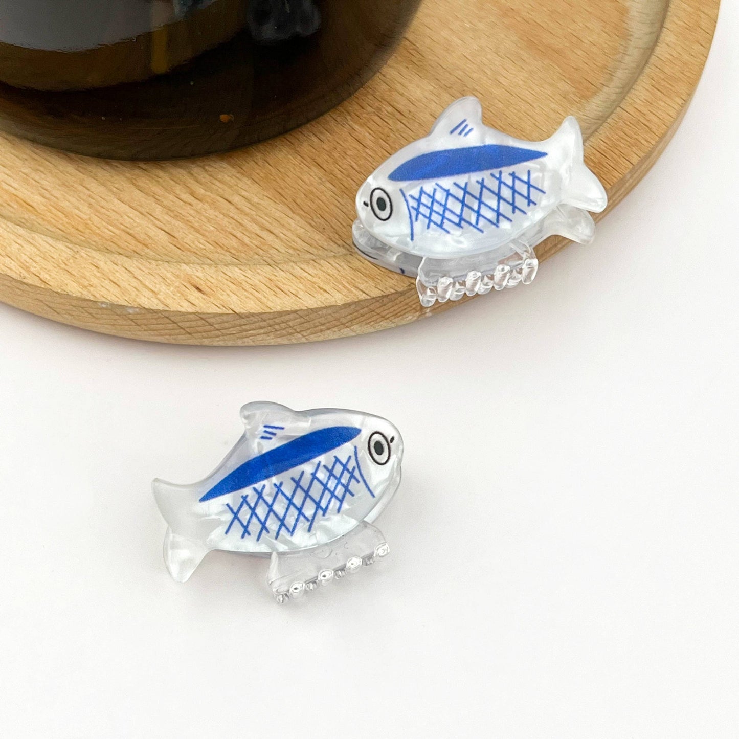 Sardine-Shaped Hair Claw Clip