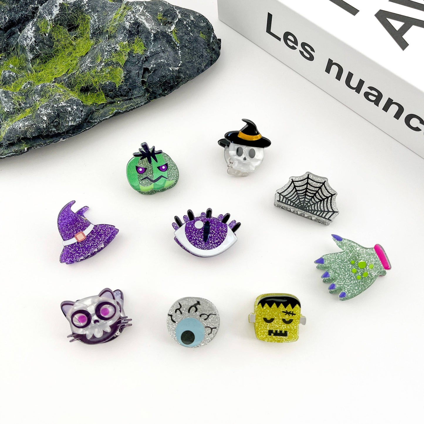 Acetate Funny Claw Clip, Mini Hair Clip
