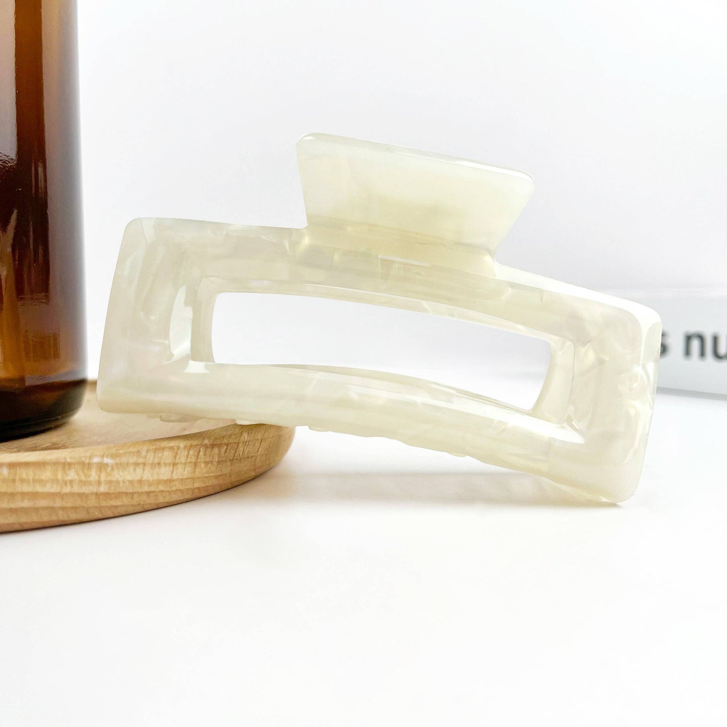 Rectangular Acetate Hair Claw