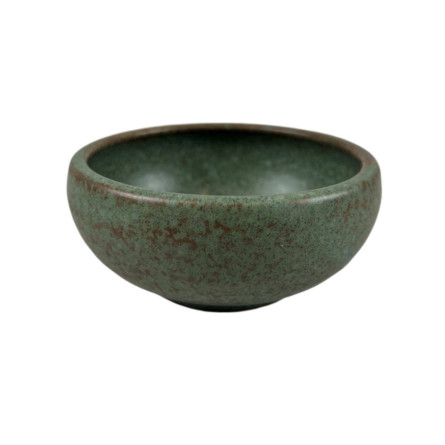 Nature Series 7oz 3.75"Dia x 1.75"H Shallow Bowl Green JP (6/96)