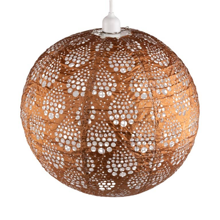 Stella Nova Outdoor Pendent Light - Dewdrop 18" Copper