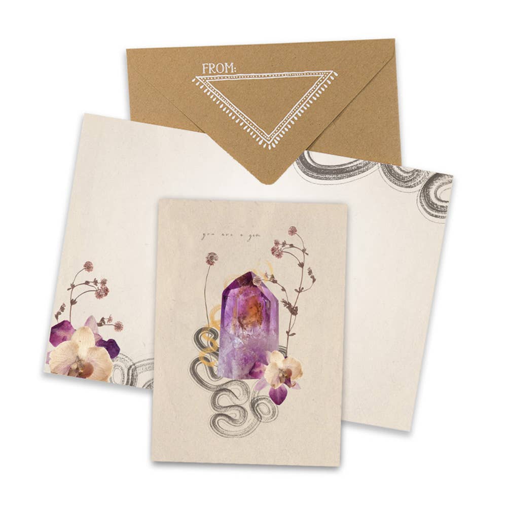 Greeting Card - Gem