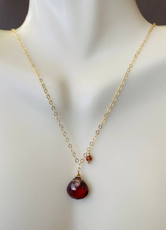 GN61 Asymmetrical Gold Necklace