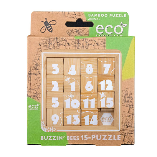 Buzzin’ Bee 15 Puzzle – Eco-Friendly Sliding Logic Challenge