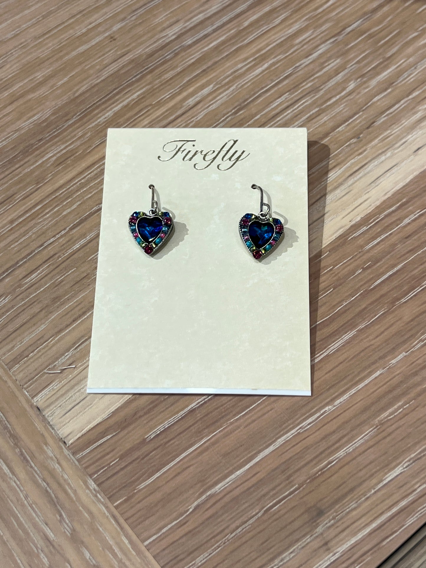 7557 Heart earrings