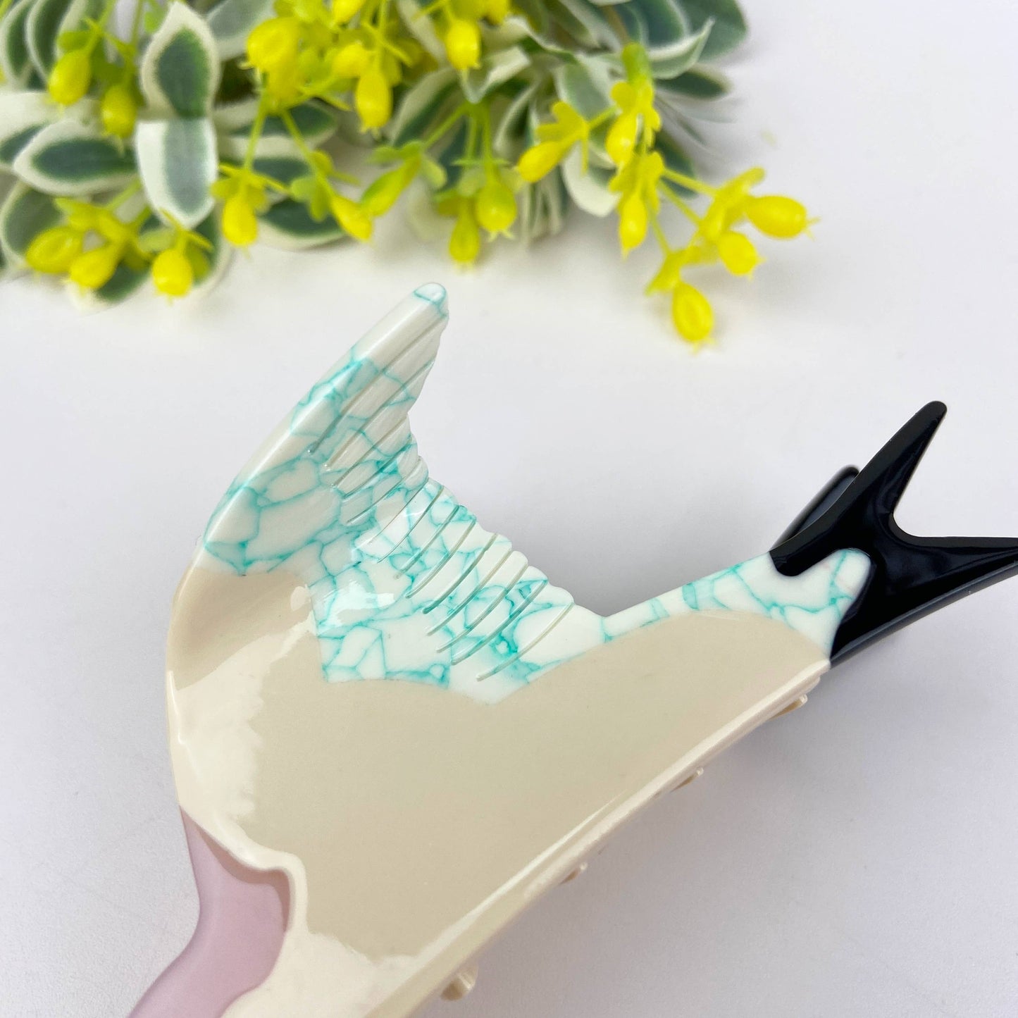 Acetate Swallow Hair Claw Clip Animal Bird