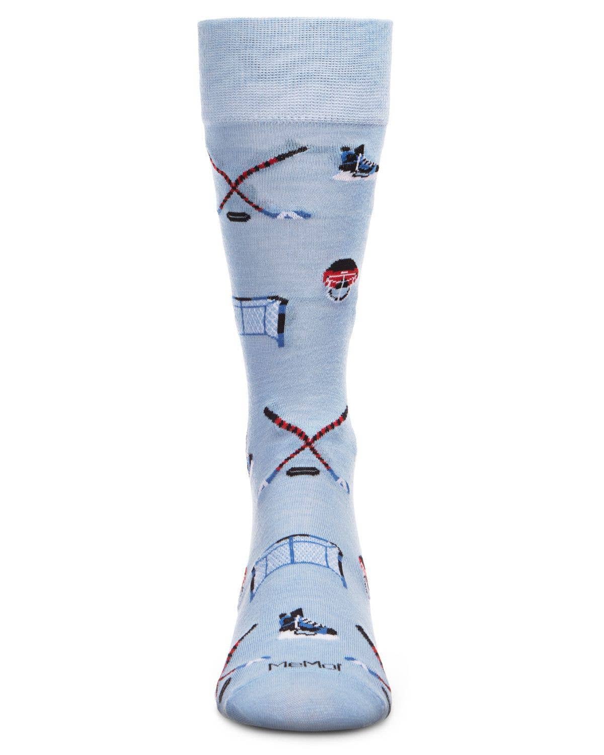 Hockey Lover Bamboo Men's Crew Socks