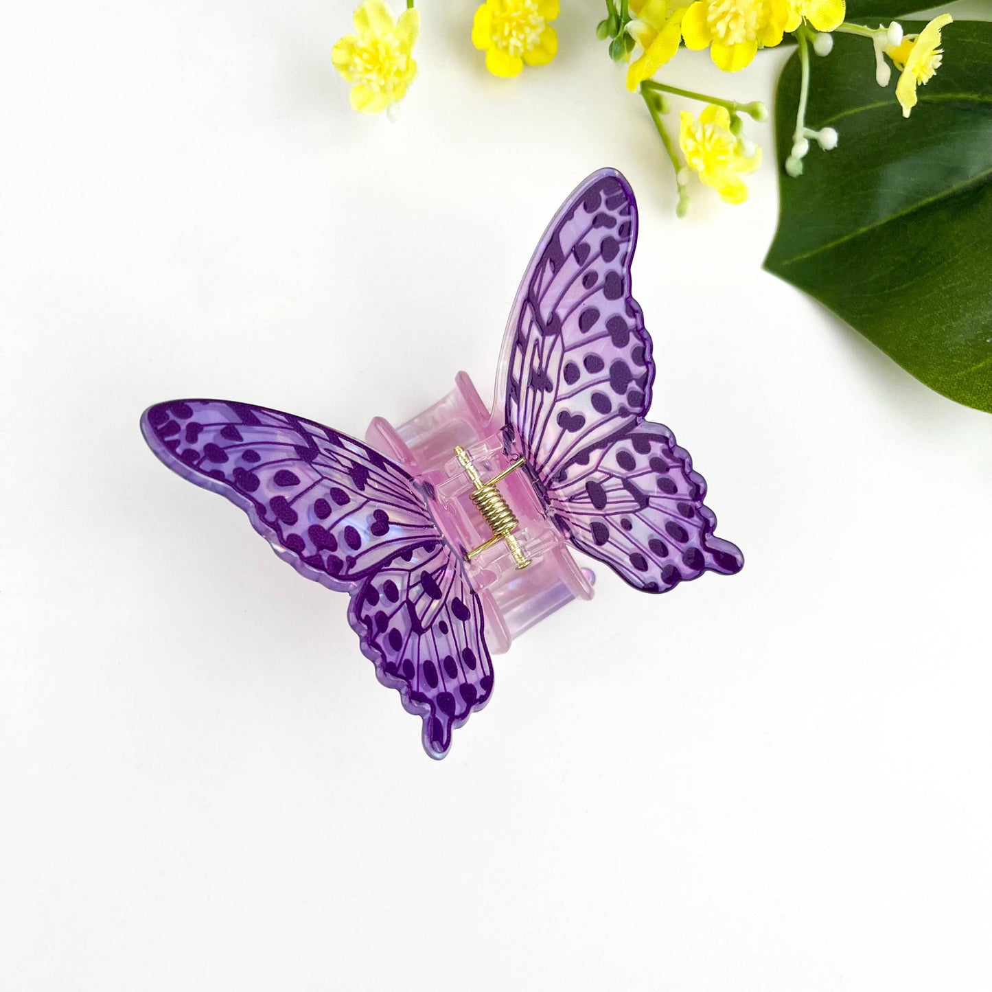 Colorful Butterfly Hair Claw Clip